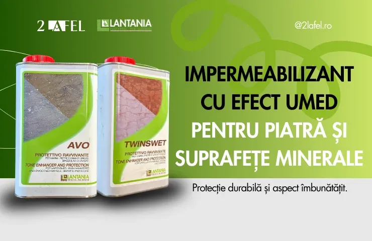 Impermeabilizant cu efect umed pentru piatră și suprafețe minerale