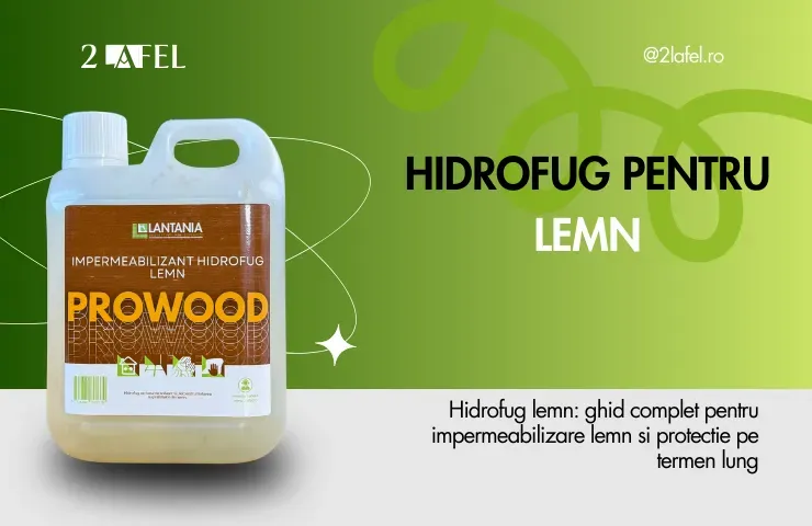 Hidrofugul - cum poate fi utilizat pentru a proteja și prelungi viața lemnului în exterior?