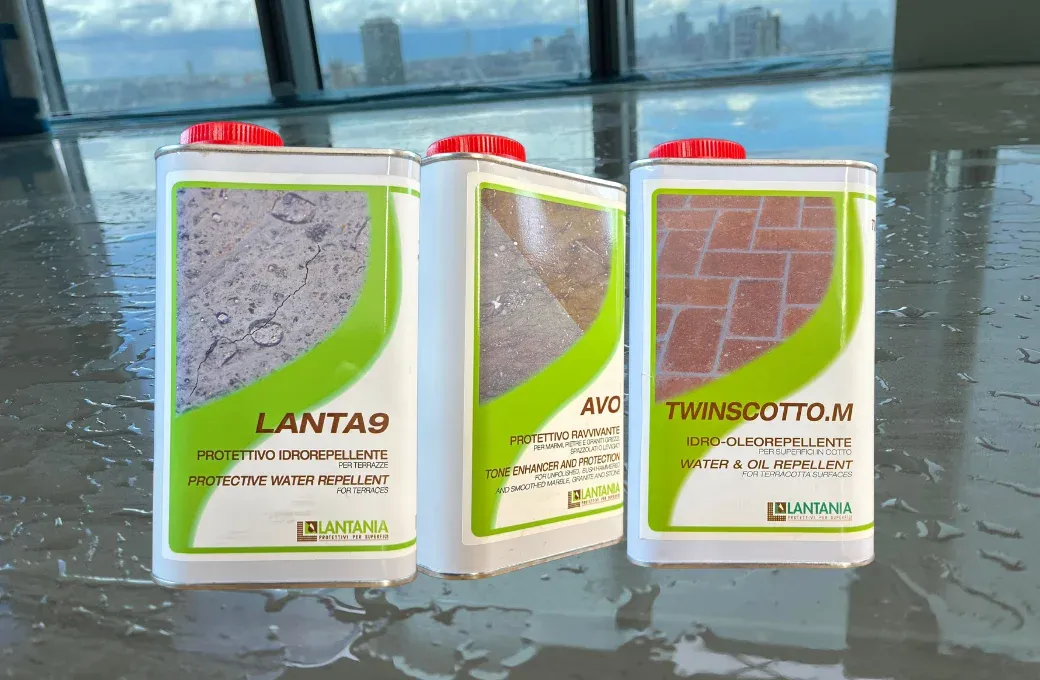 Tipuri de impermeabilizanți pentru piatră